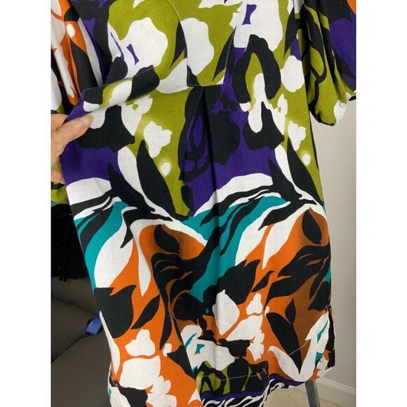 For Cynthia women’s dress Med 40 chest  36 ‘ long Linen / viscose - Picture 13 of 16